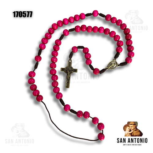 170577 ROSARIO ACAMPAMENTO COLLAR ROSA