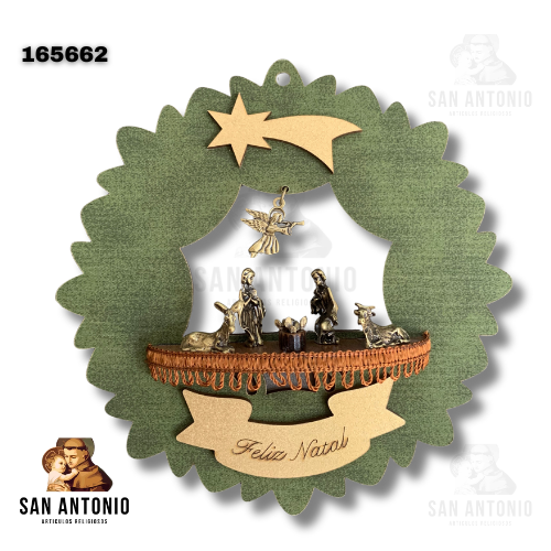 (165662) GUIRNALDA PESEBRE VERDE
