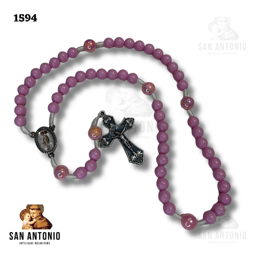 1594 ROSARIO DE LAS MUJERES ROSA VIRGEN DE FATIMA