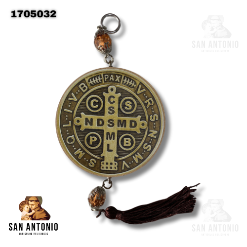 1705032 ADORNO COLGANTE MEDALLON SAN BENITO GRD