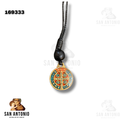 (169333) COLLAR MED SAN BENITO DOUR ACRILICO PEQ