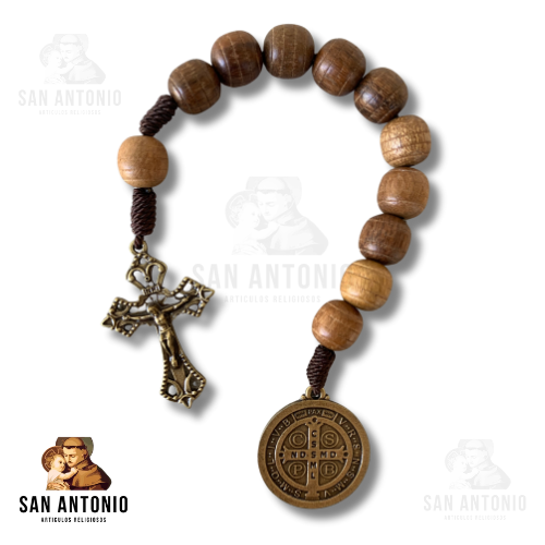 (167054) DENARIO MAD OV CON MEDALLA SAN BENITO