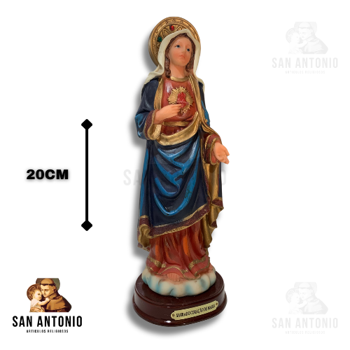 SAGRADO CORAZON DE MARIA 20CM