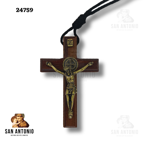 (24759) COLLAR CRUZ MAD 7CM SAN BENITO