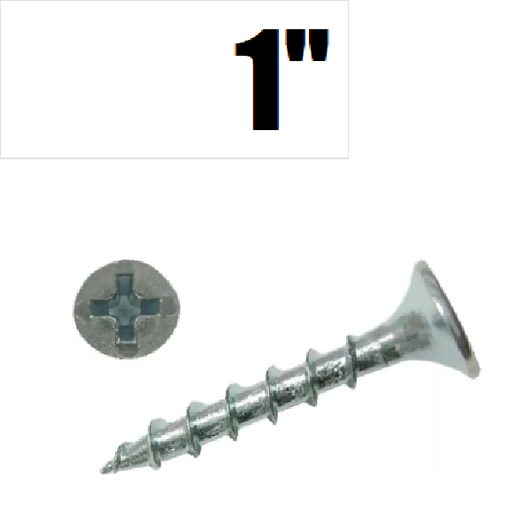 (FTAJ-100) TORN. DRYW ZINC P.FINA 06x 1" (TDPFZ)