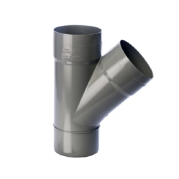 (E04V110) PVC GRIS 110MM VEE SANITARIA