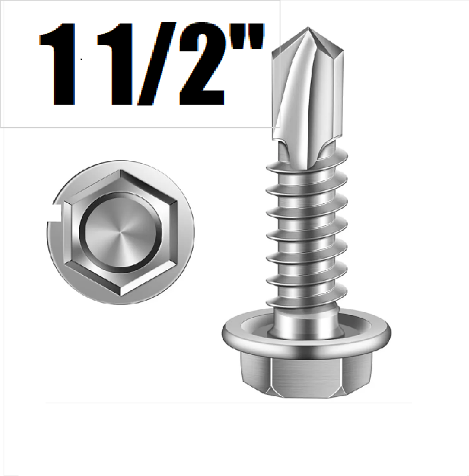 (FTKF-100) TORN. HEXA P.BROCA 12x 1.1/2" (THPB)