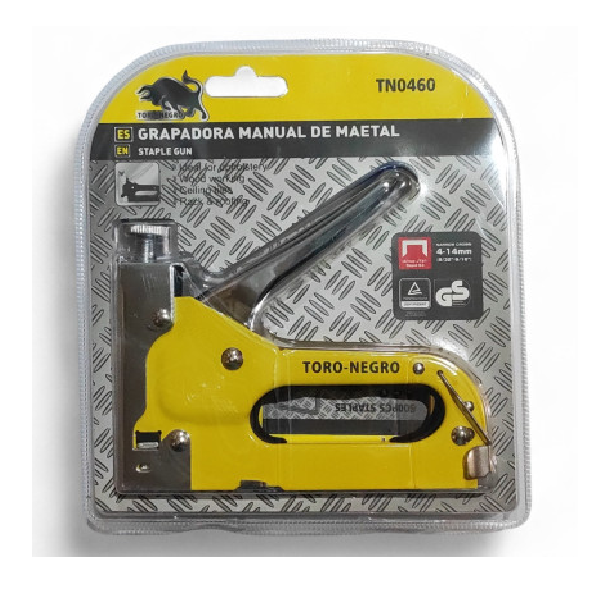 (TN0460) ENGRAPADORA MANUAL METALICO TORO NEGRO