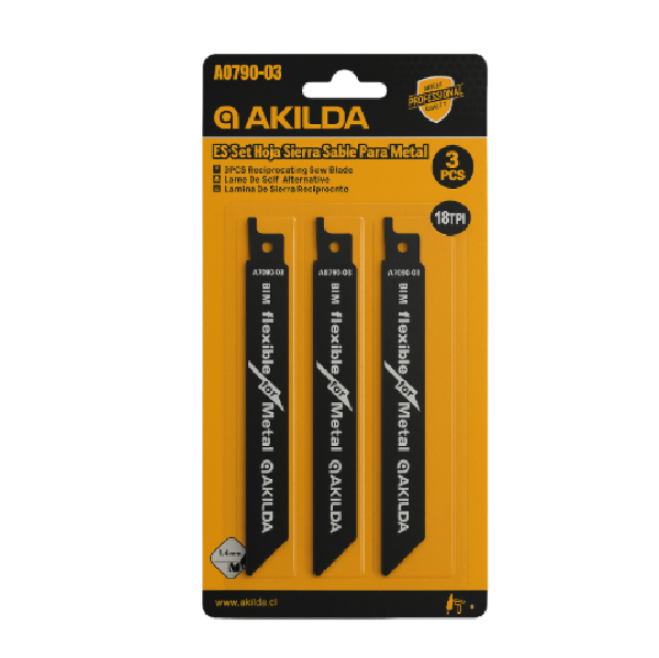 (A0888-0) SET HOJA DE SIERRA SABLE PARA MADERA 1,4mm