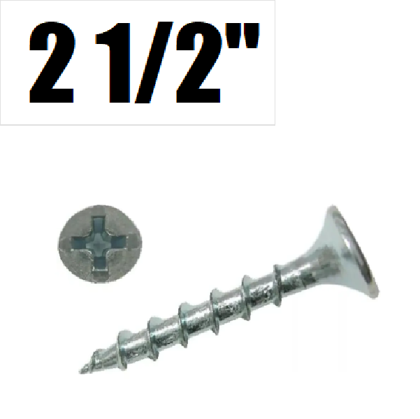 (FTAI-100) TORN. DRYW ZINC P.FINA 06x 2.1/2" (TDPFZ)
