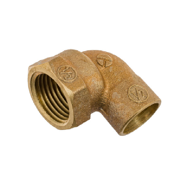 (BR0003) BRONCE CODO HI/SO 1/2"