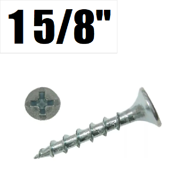 (FTAM-100) TORN. DRYW ZINC P.FINA 06x 1.5/8" (TDPFZ)