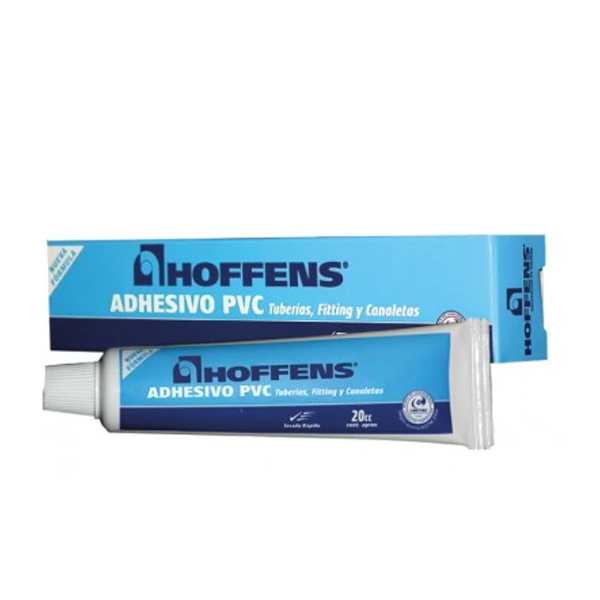 (6023010018) ADHESIVO PVC 20 CC HOFFENS / Q.U.