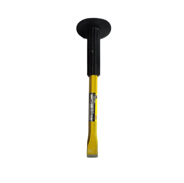 (TN0266) CINCEL PALETA PLANO DE GOLPE 10Pulg CON MANGO TORO NEGRO