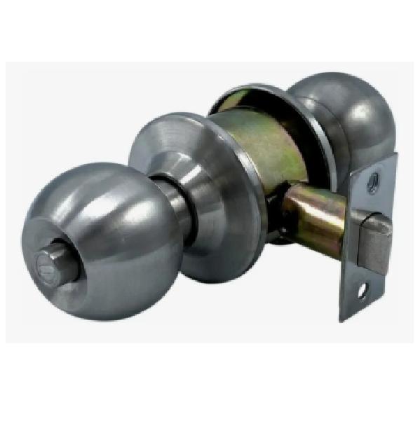 (TN0017) CERRADURA POMO BAÑO ACERO INOX. TORO NEGRO