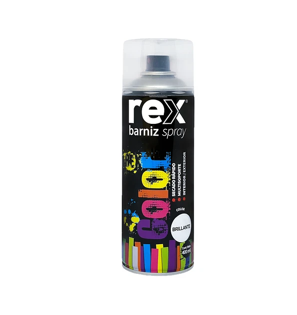 (60045u) BARNIZ SPRAY BRILLANTE REX