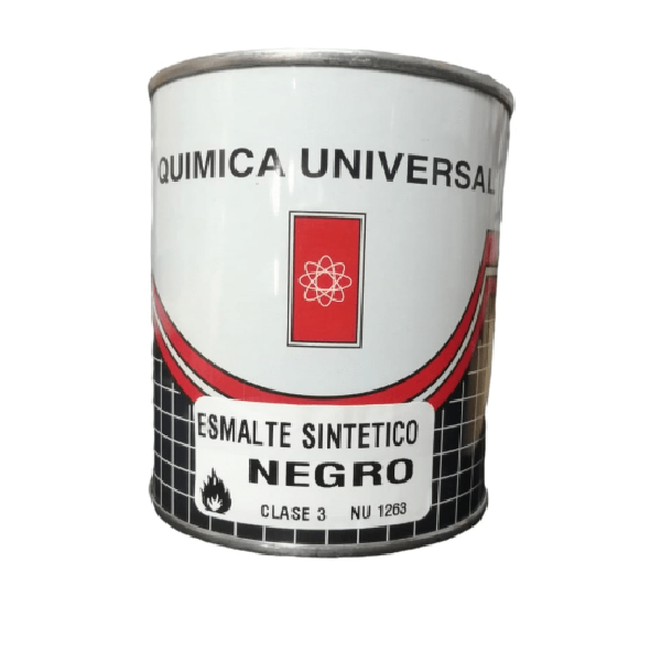 (6054081061) ESMALTE  SINTETICO NEGRO 1/16 GL QUIMICA UNIVERSAL