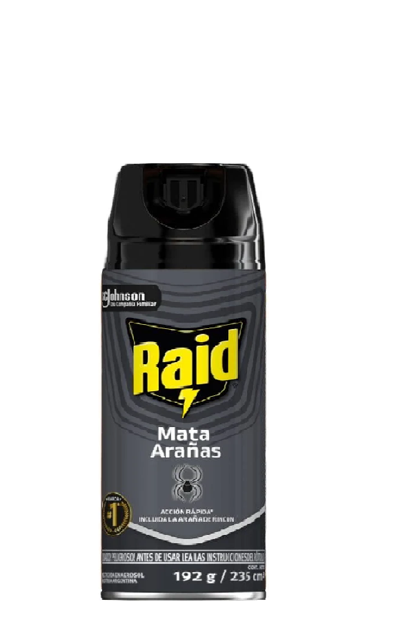 (388880) INSECTISIDA RAID MATA ARAÑAS 235CC