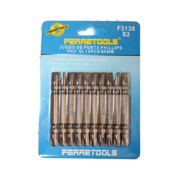 (F3138-U) PTA PHILLIPS PH2 FERRETOOLS UNIDAD