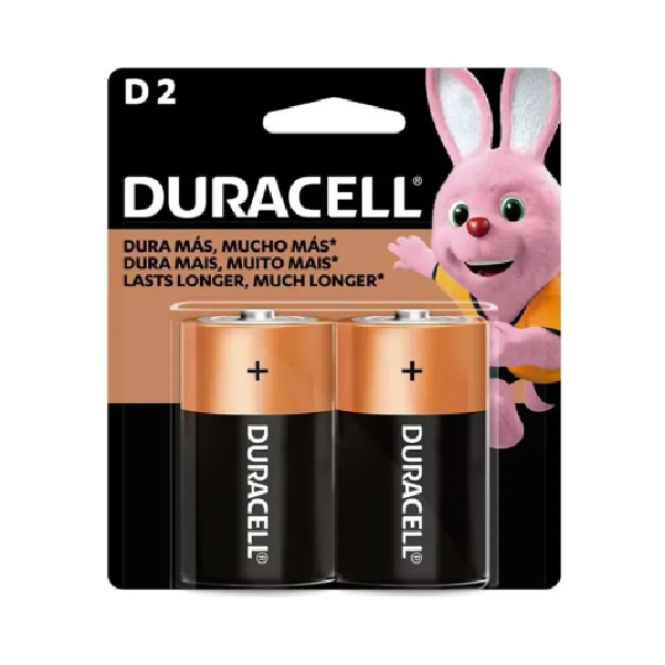 (P-D-D-BL) PILA D DURACELL BLISTER 2UNDS