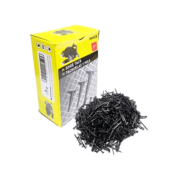 (TN0433) TACHUELA 1" TORO NEGRO X CAJA