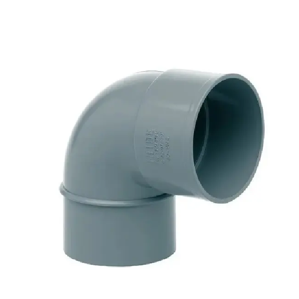 (E01CD9040) PVC GRIS 40MM CODO SANITARIO 90°