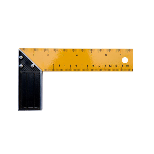 (NA151) ESCUADRA AMARILLA 8"