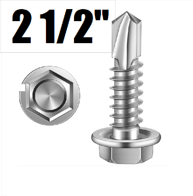 (FTKH-100) TORN. HEXA P.BROCA 12x 2.1/2" (THPB)