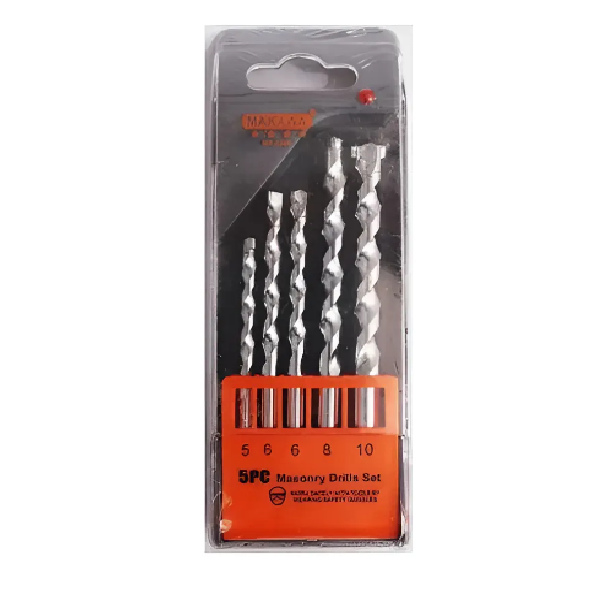 (MK0366) SET BROCA CONCRETO 5PCS MAKAWA