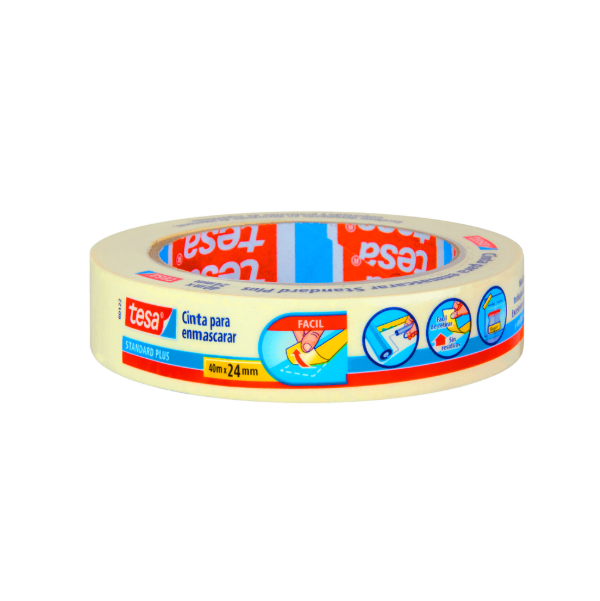 CINTA MASKINGTAPE 24MM tesa