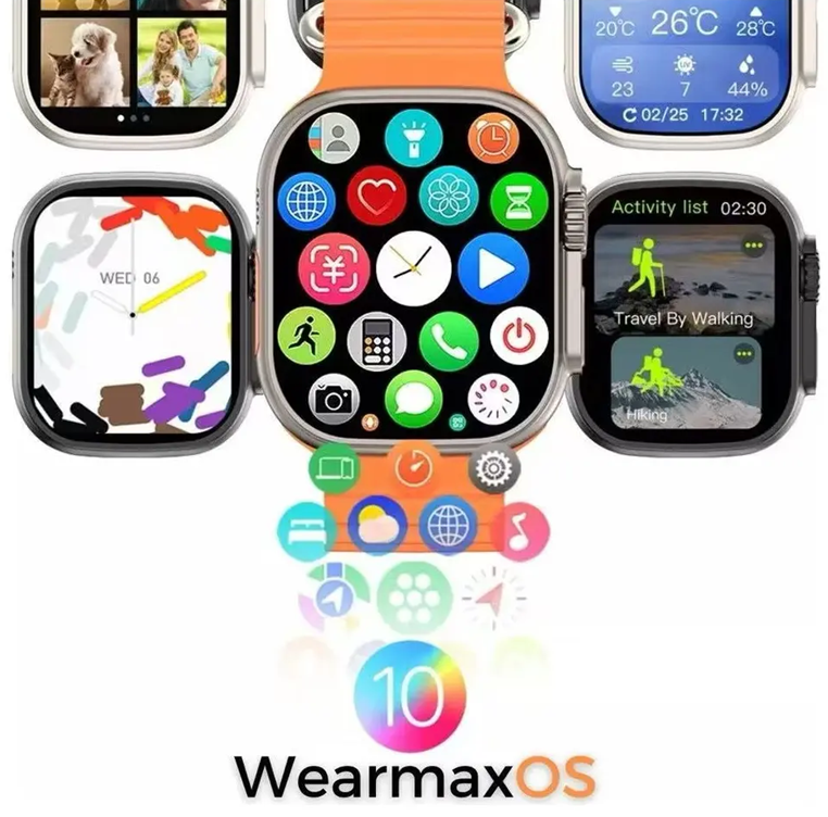 SMARTWATCH W69+ ULTRA SÉRIE 10