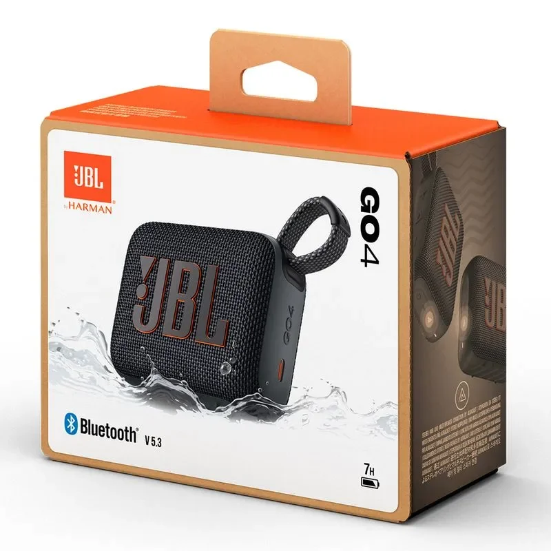 PARLANTE JBL GO4 NEGRO