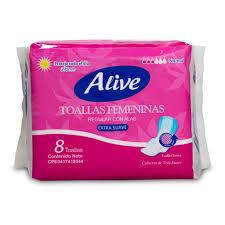 Toallas Alive Diurnas