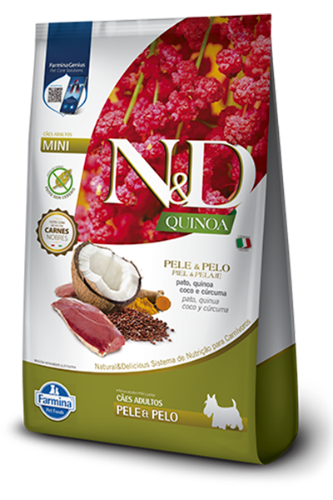 ND QUINOA CAN ADULT MINI PELO PATO 2,5KG