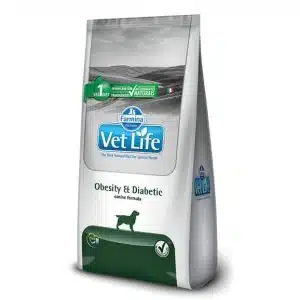 VET LIFE CANINE OBESITY DIABETIC 2KG