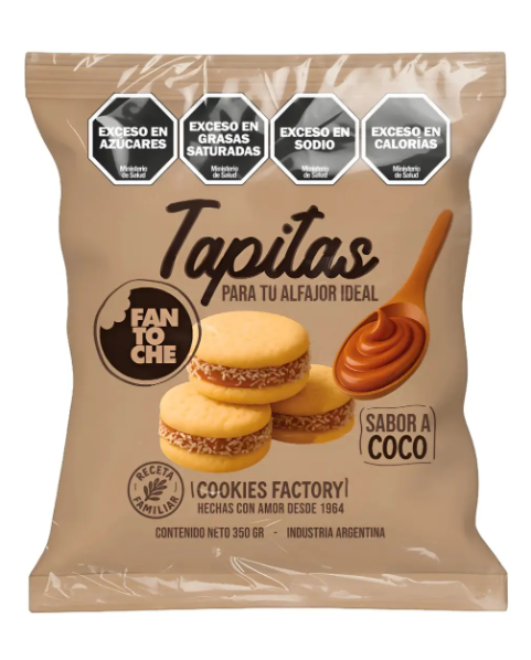 Tapitas de maicena para alfajores (caja 12unidades)