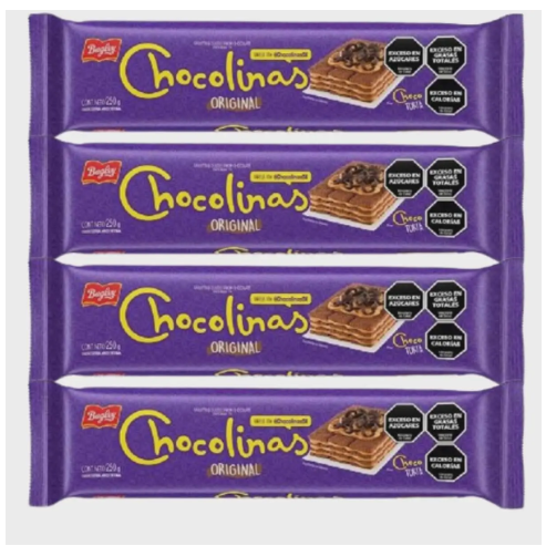 Chocolinas pack x 4u