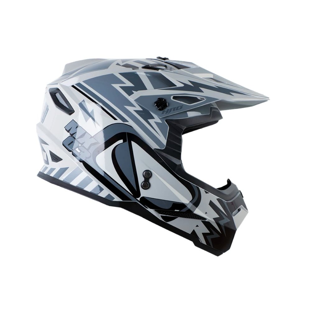 Casco moto hro MX-03 Scribble gr enduro motocross offroad