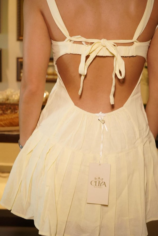 ID10067  S MINIVESTIDO CON AJUSTADOR FELXIBLE