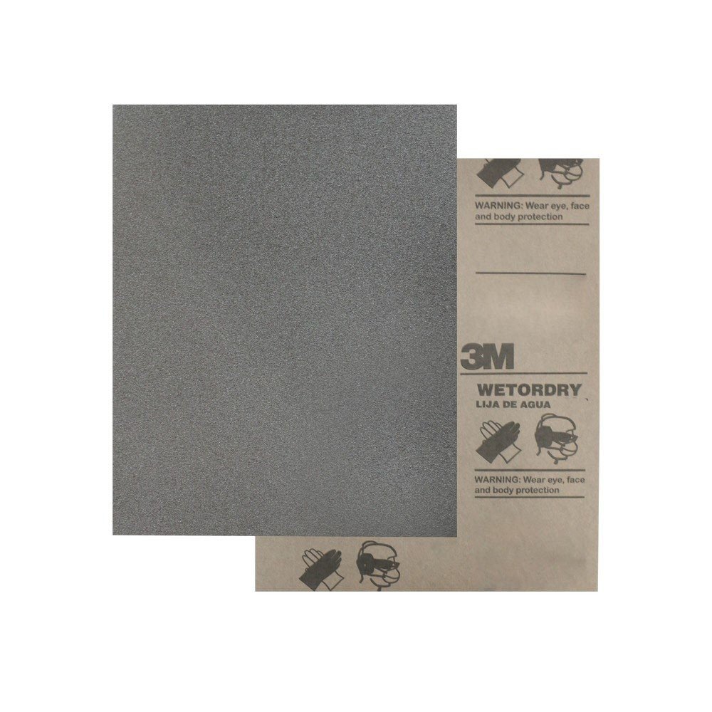 Lija para agua 230 x 280 mm grano 120 Lija para agua 230 x 280 mm grano 120 3M