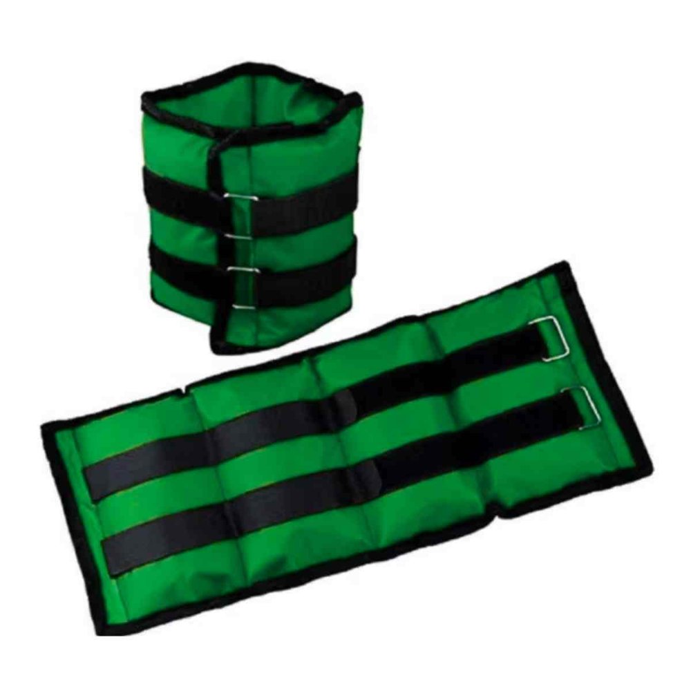 Par De Pesas Tobilleras Y Muñecas 2 Kg C/u (total 4 Kg)