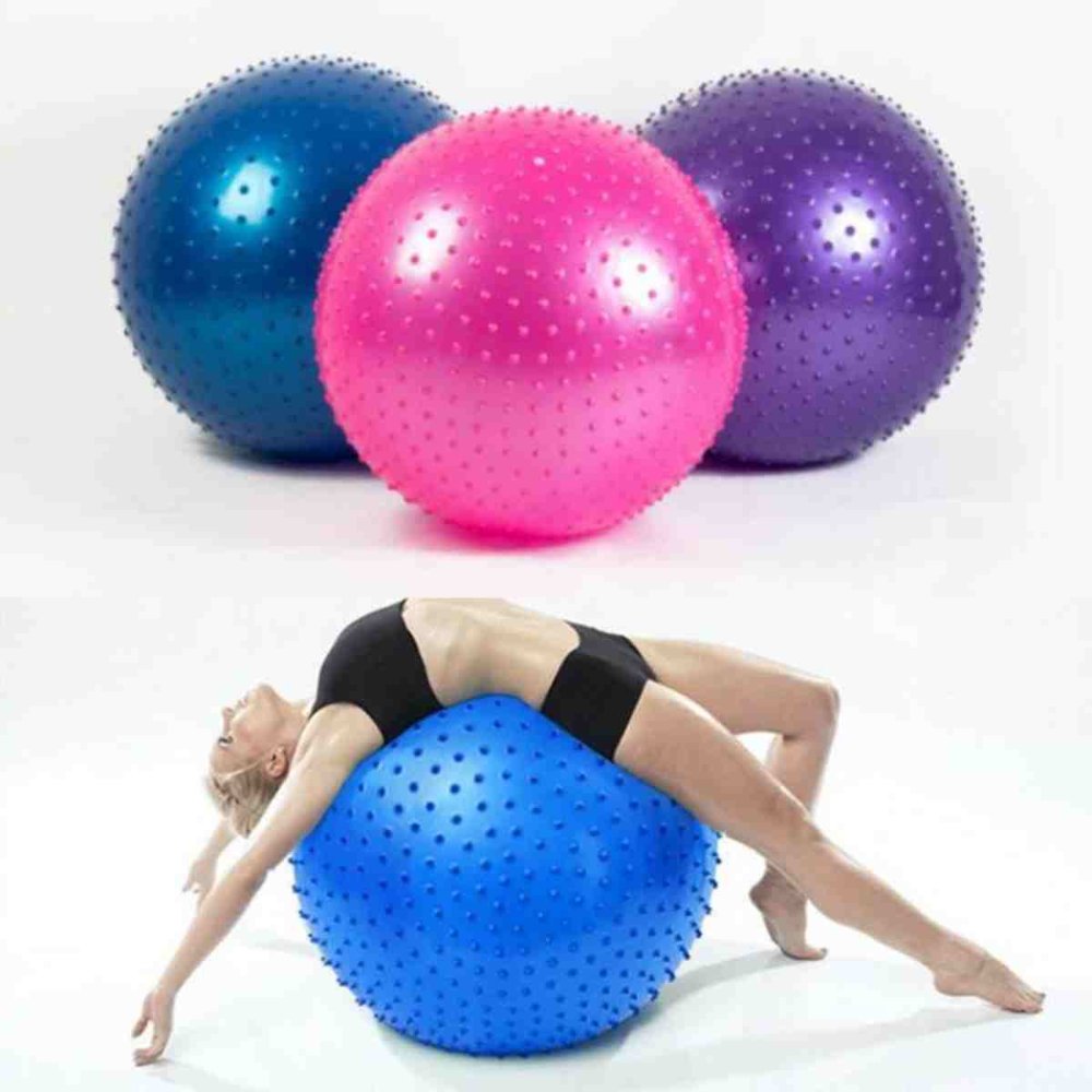 Pelota Balón Pilates Yoga 55cm Ejercicios Lisa
