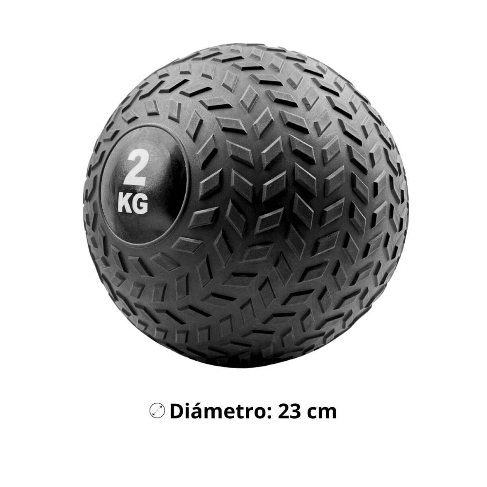 Pelota Medicinal Balón 2kg Entrenamiento De Fuerza