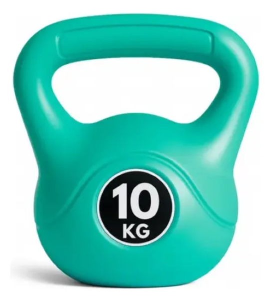 Pesa Rusa Kettlebell 10kg Entrenamiento Crossfit Fitness Mancuernas Rusas