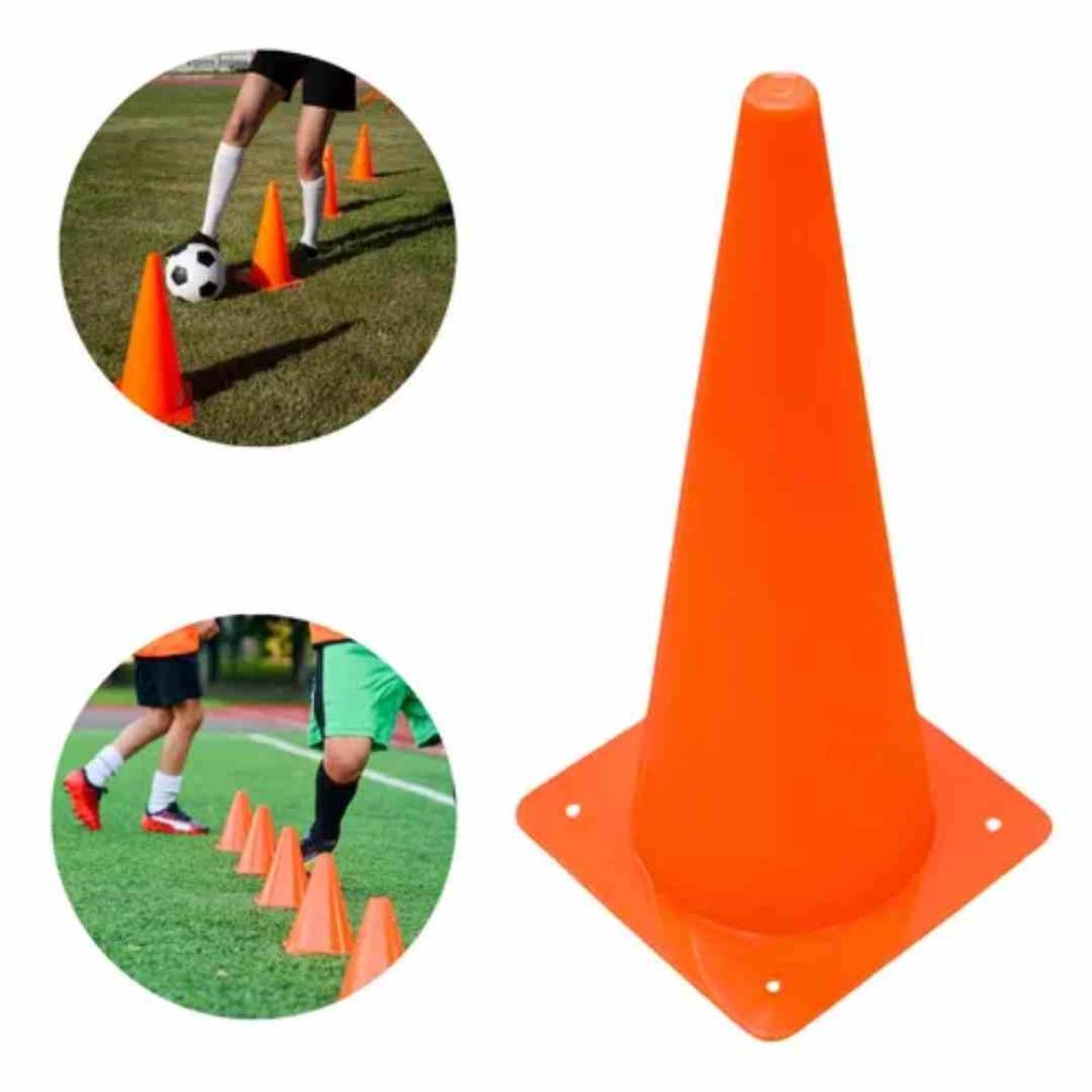 Set 10 Conos De Agilidad 38cm Entrenamiento Trafico