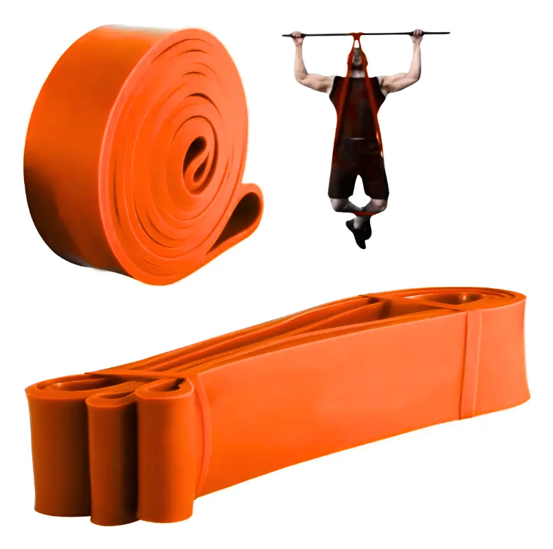 Banda Naranja Elástica Circular 200-230lb Calistenia