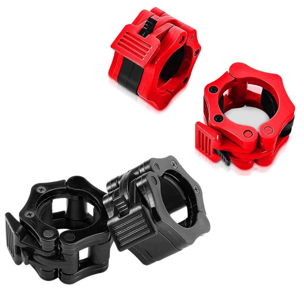 Par Collarines Barra Pre-olímpica 30mm Abrazaderas Tope