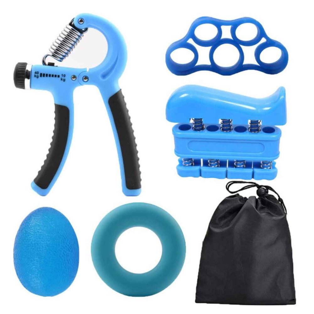 Ejercitador Hand Grip De Manos Ajustable 5 Piezas