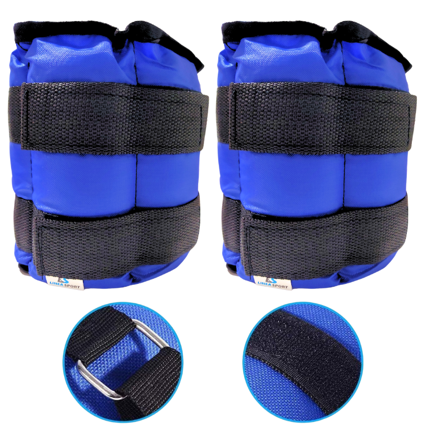Par De Pesas Tobillera Y Muñeca 1.5kg C/u (total 3kg)