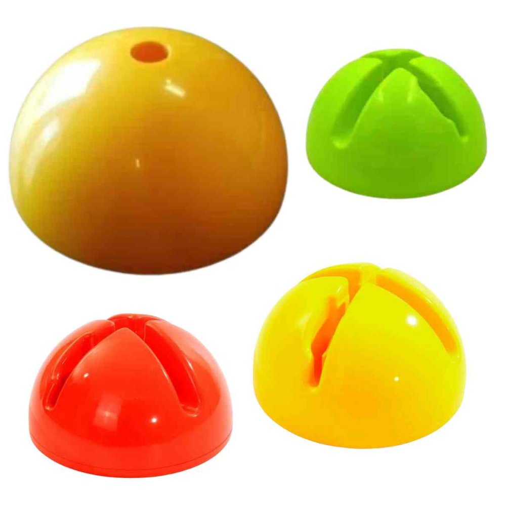 Bases Para Bastones Slalom Y Aros Pack X4 Futbol Deporte